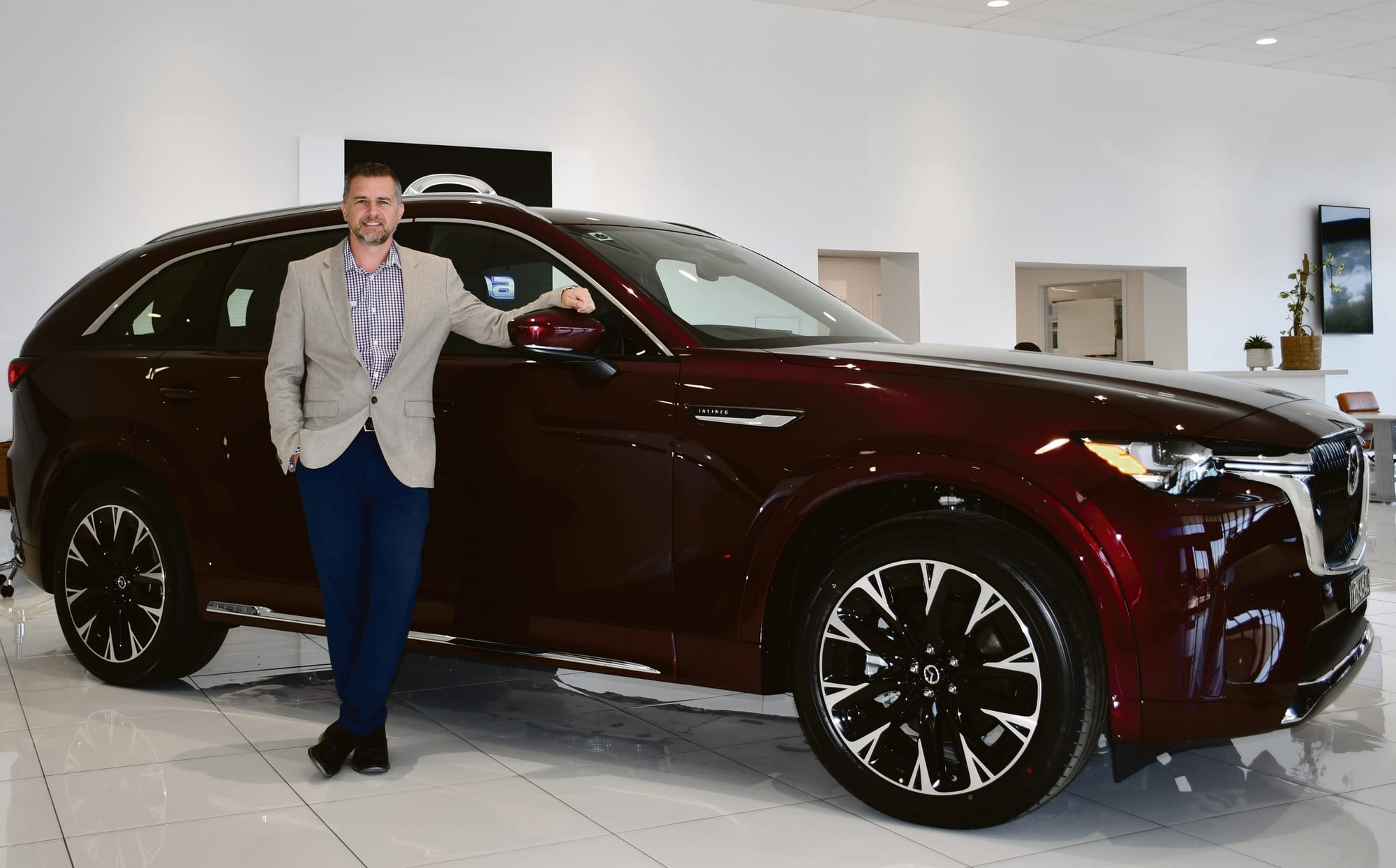 A touch of luxury with the Mazda CX-90 Azami