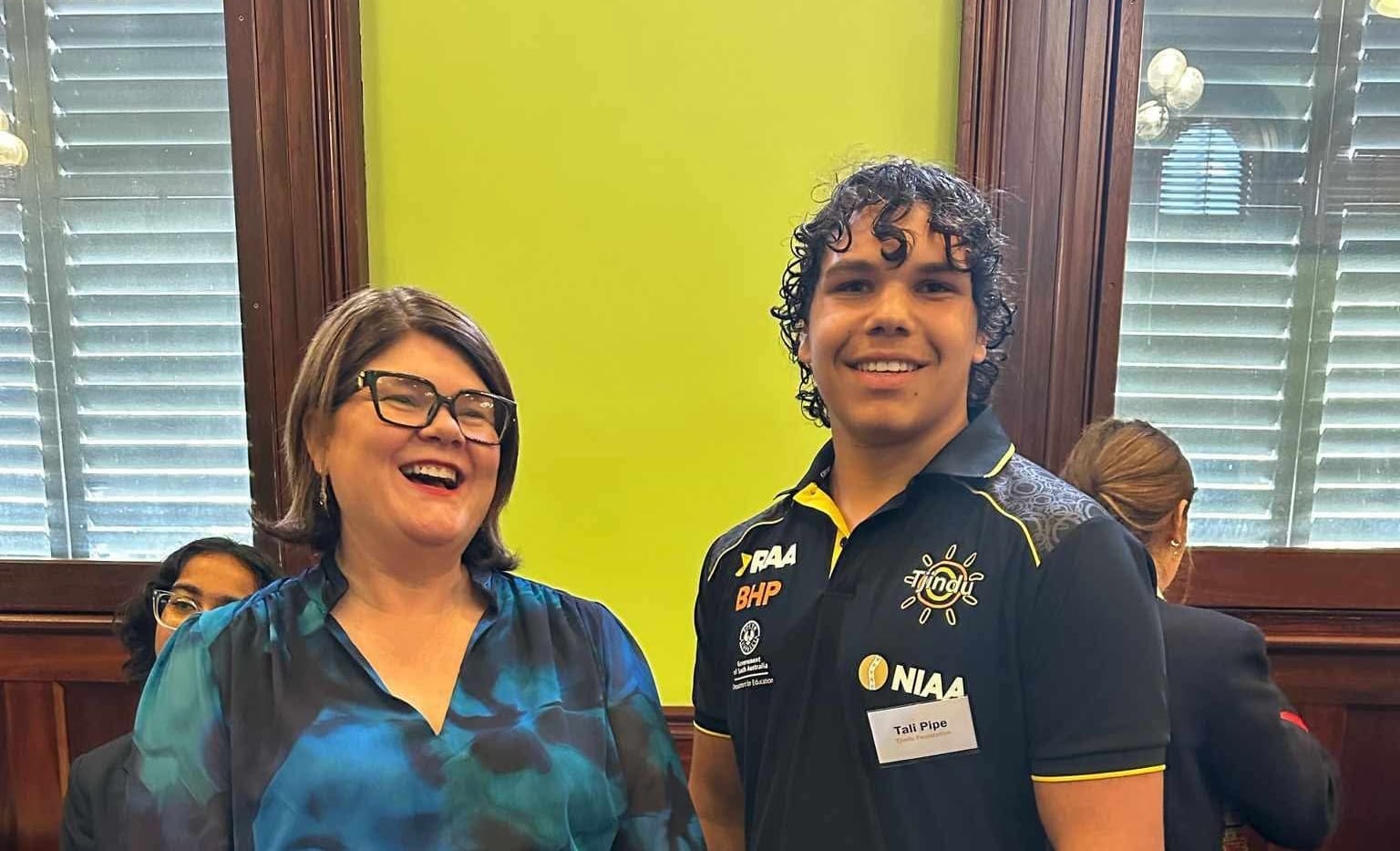 Tali heads to Teen Parliament