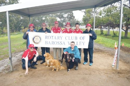Nuriootpa Dog park shelter complete