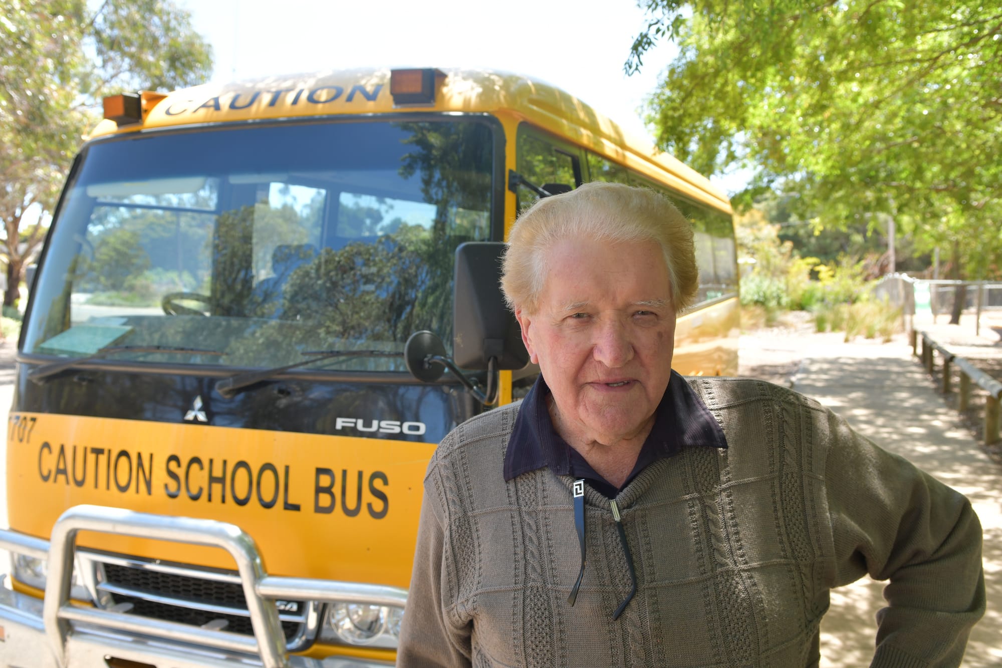 Trevor parks the bus for the final time