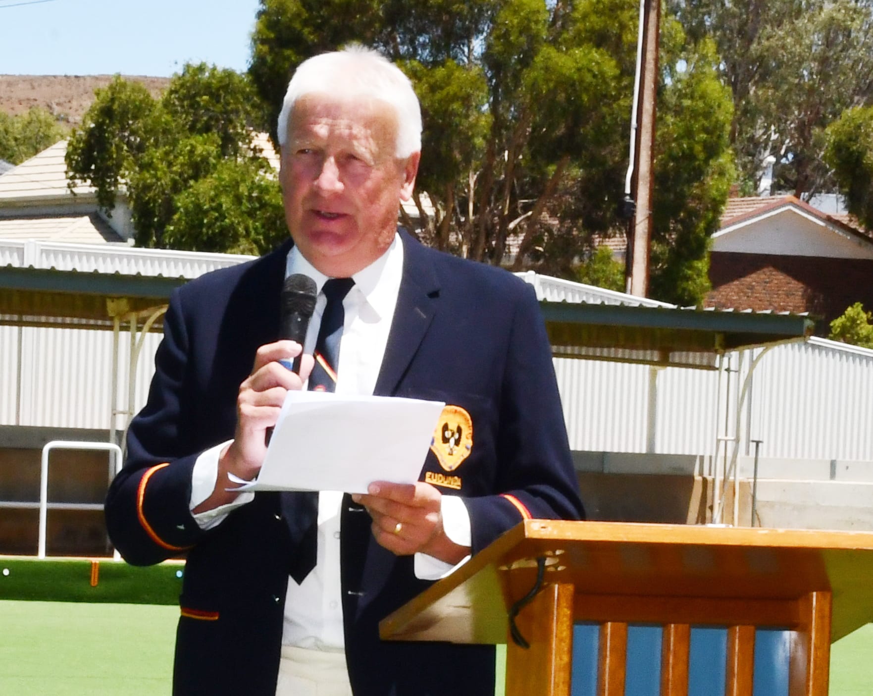 Andrew Pfitzner's opening speech.