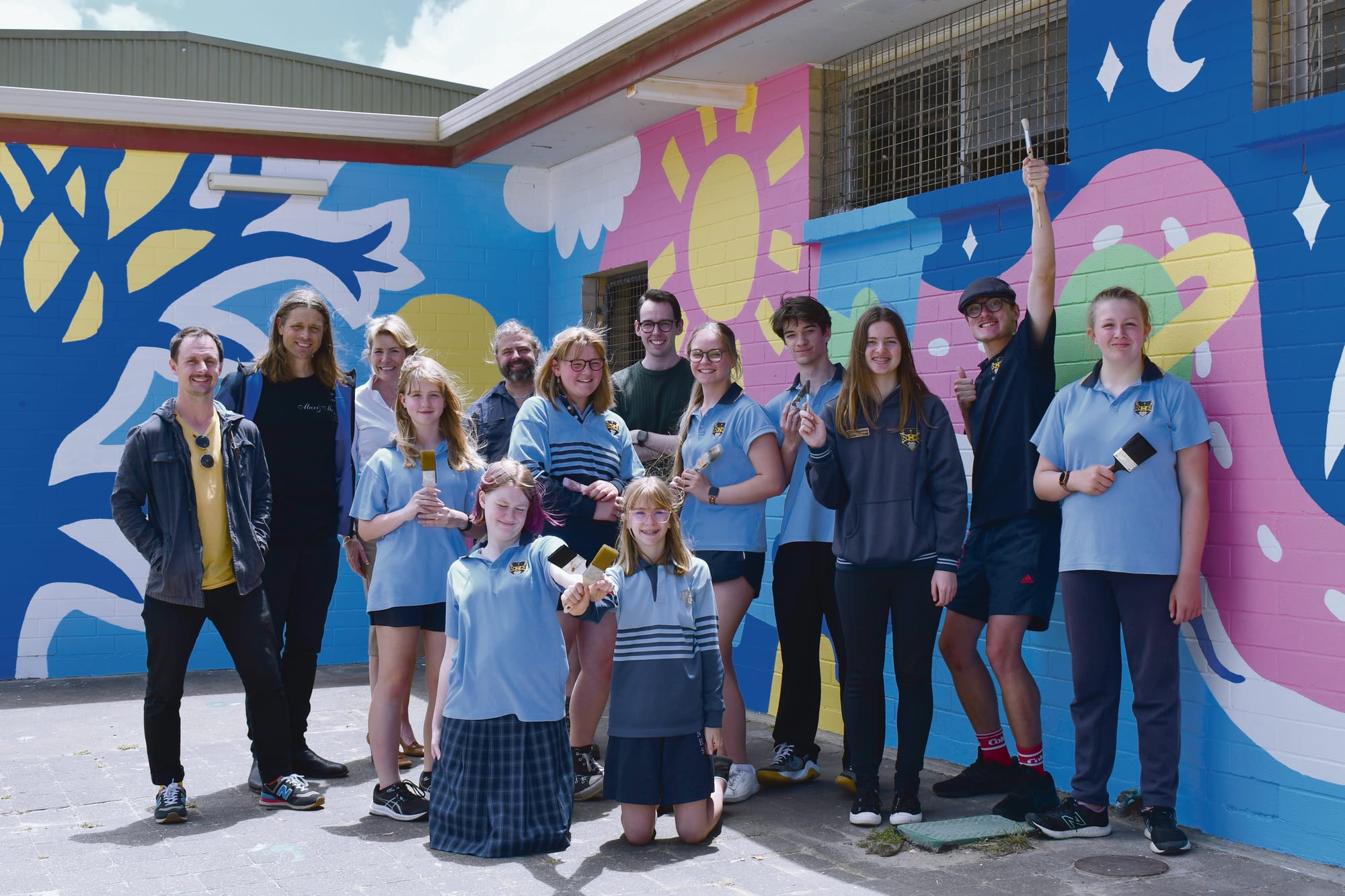 New collaborative mural for Nuriootpa High school