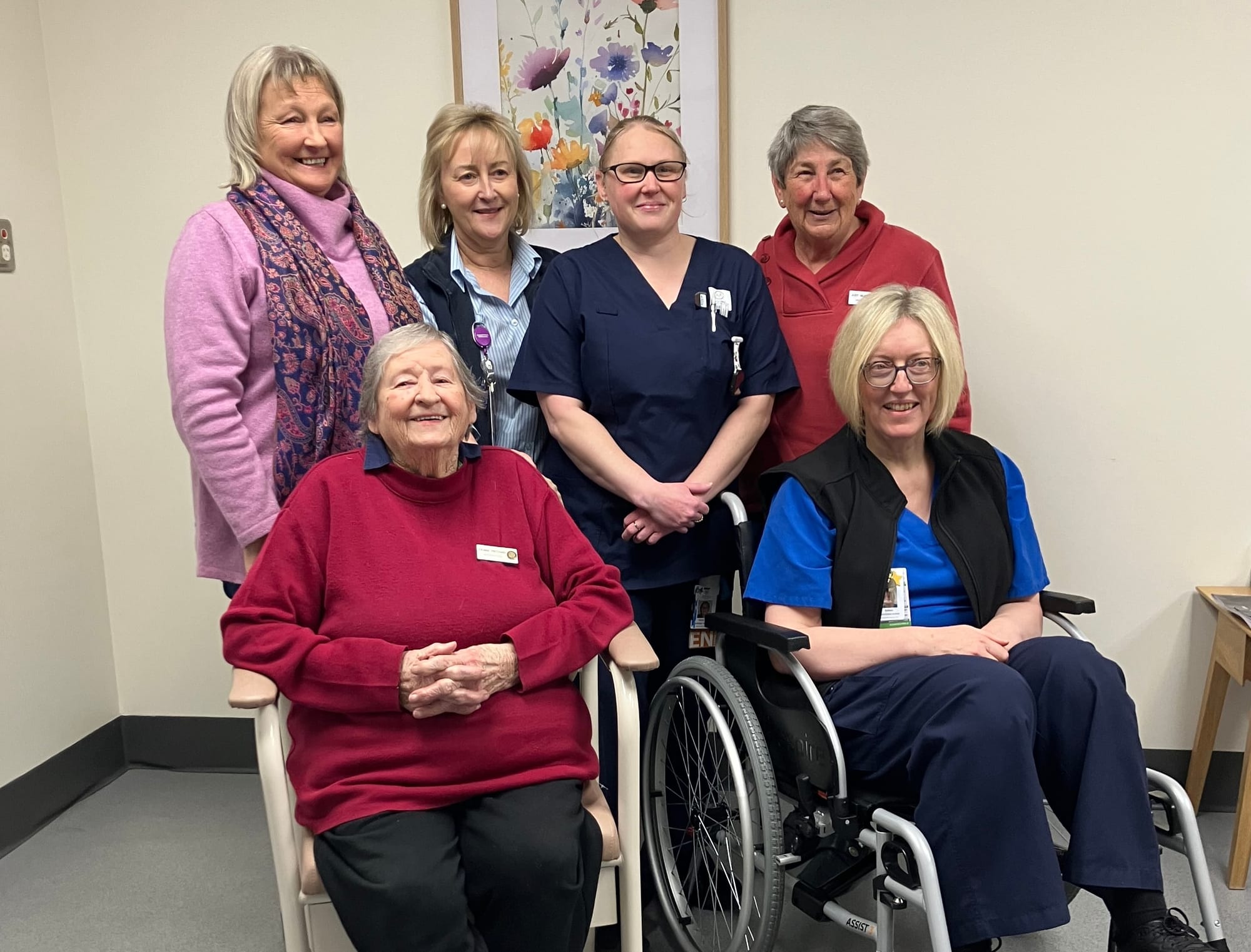 A new pair of wheels at Angaston Hospital
