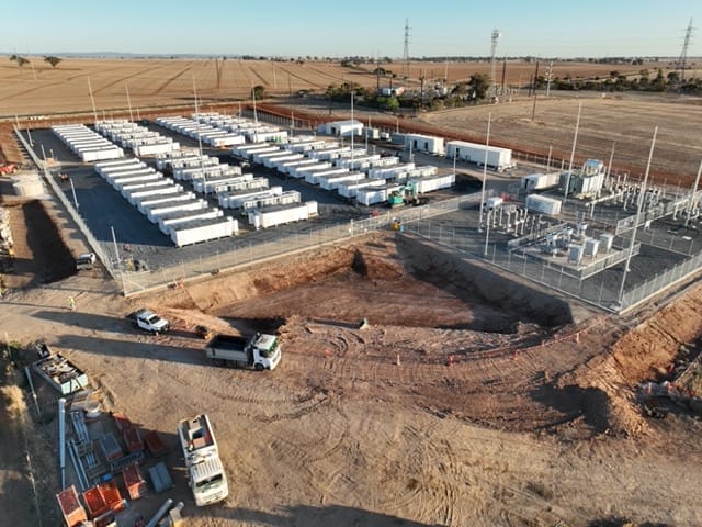 Templers battery project nears completion