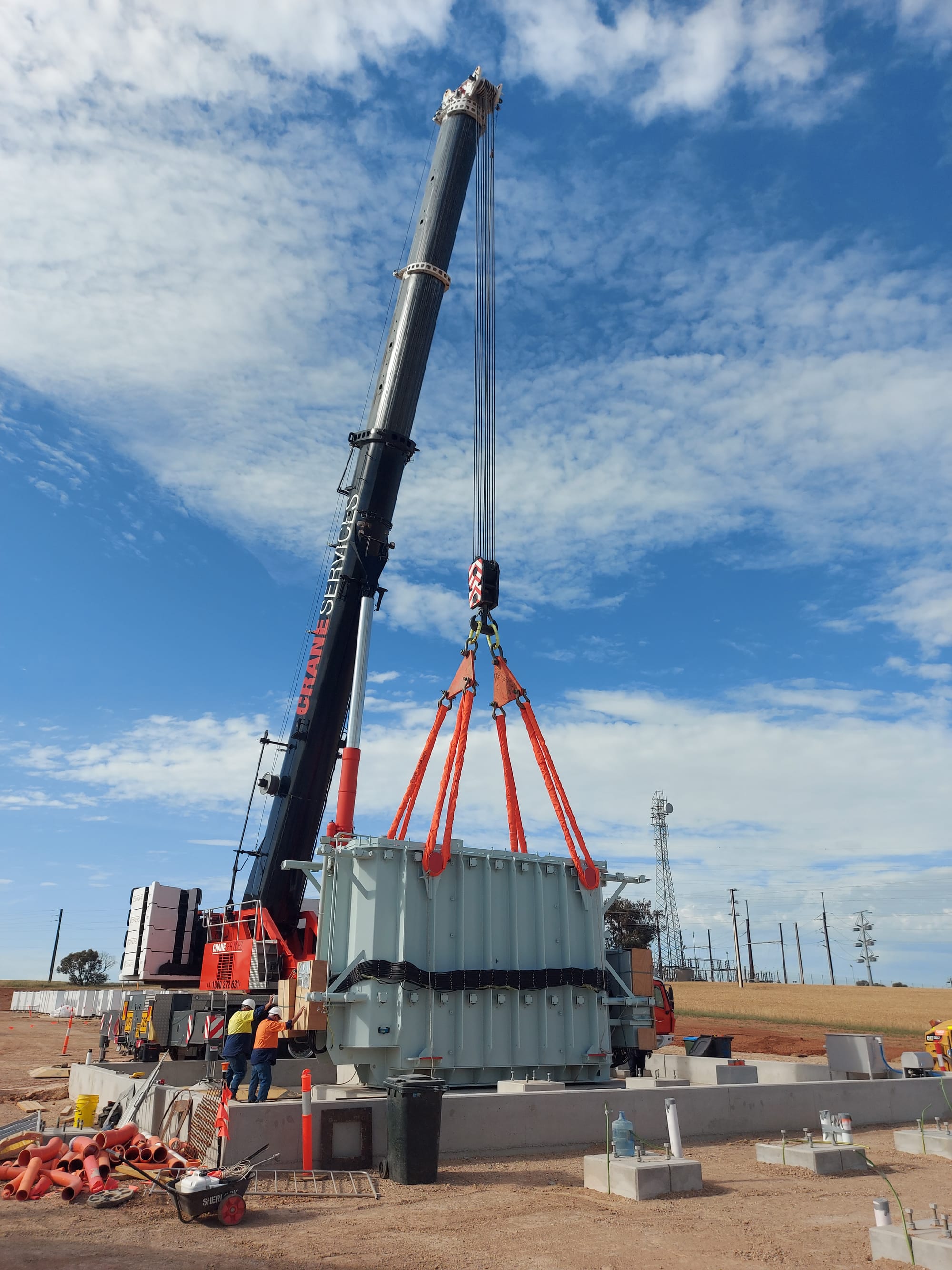 Templers battery project reaches important milestone