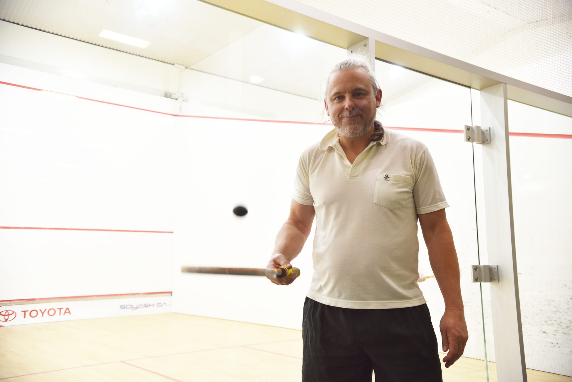 Squash Player crowned top of the court