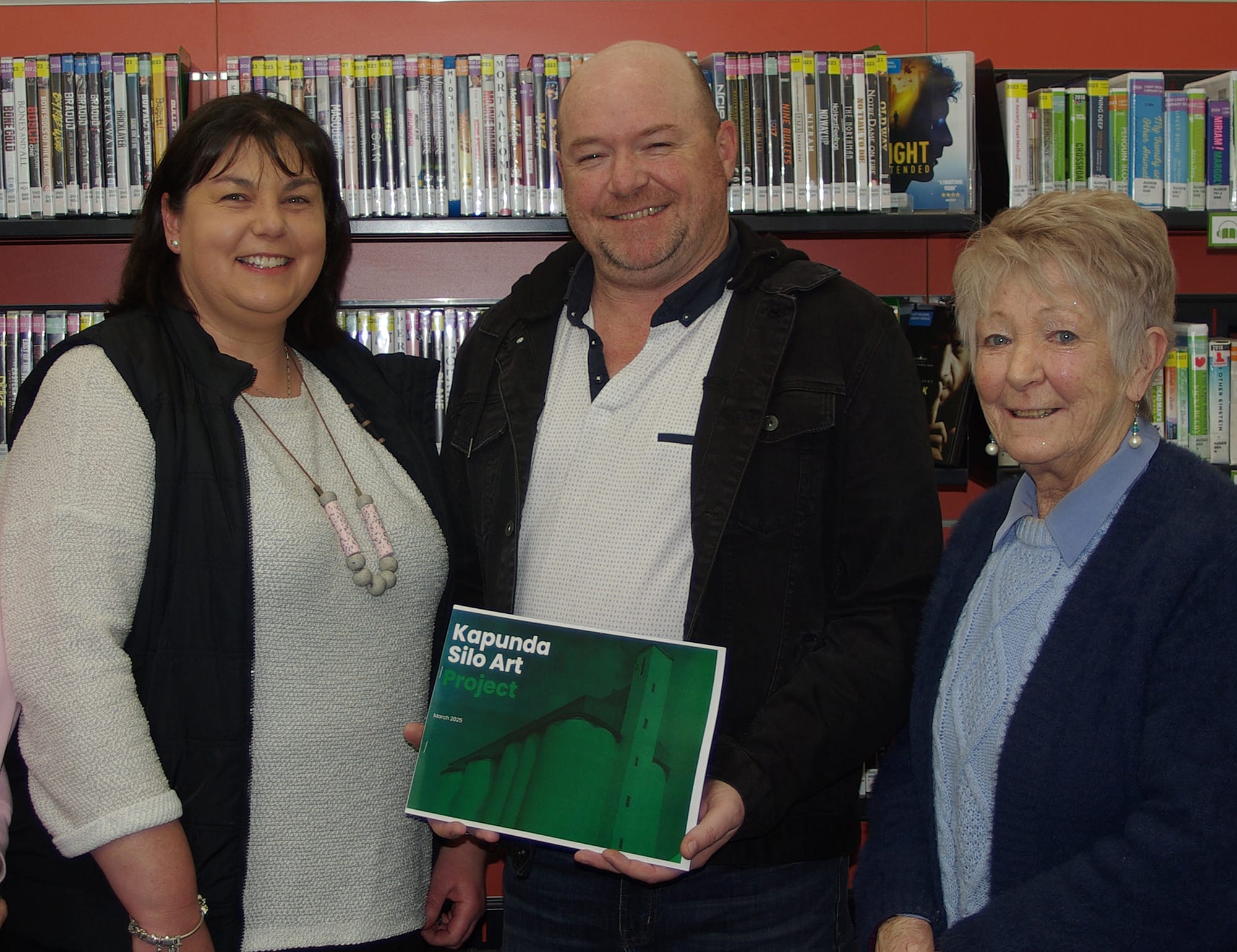 Volunteers support Kapunda Silo Project