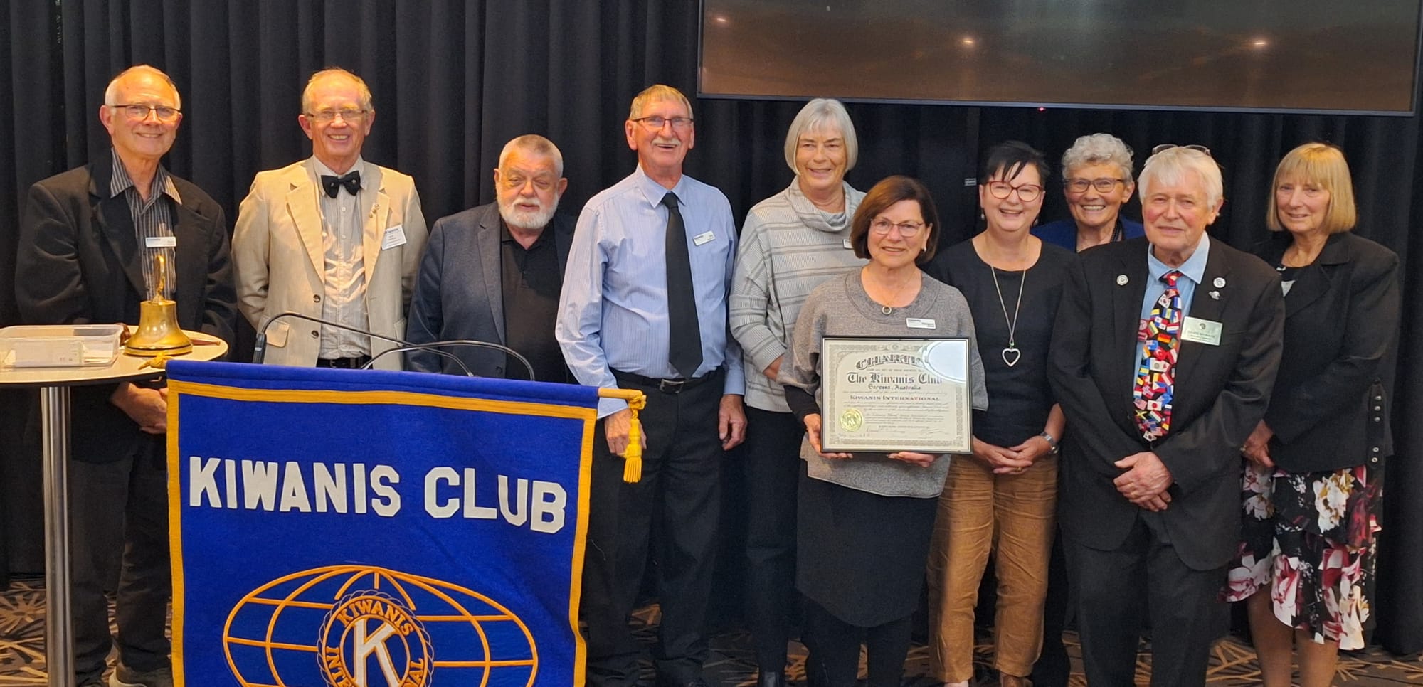 Annual Kiwanis Club handover dinner