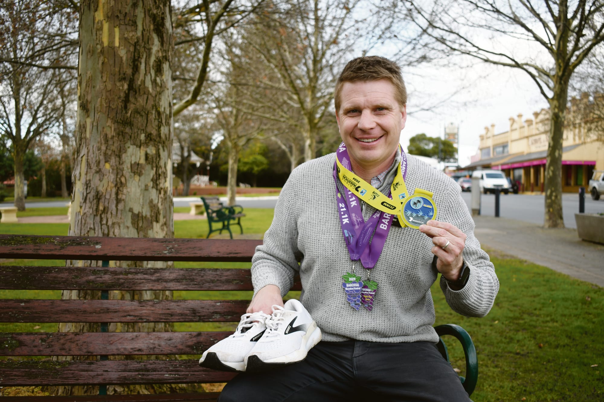 Half marathon achievement for Rohan