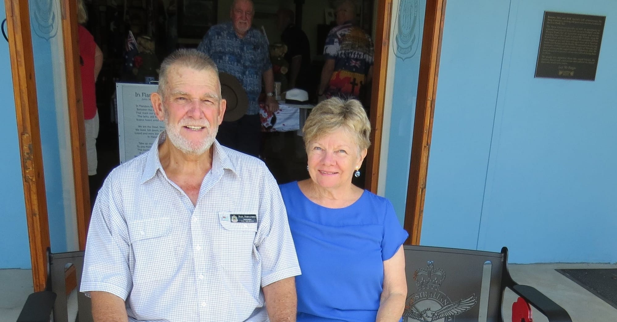 Ferdie's Chair at the 'Hut'