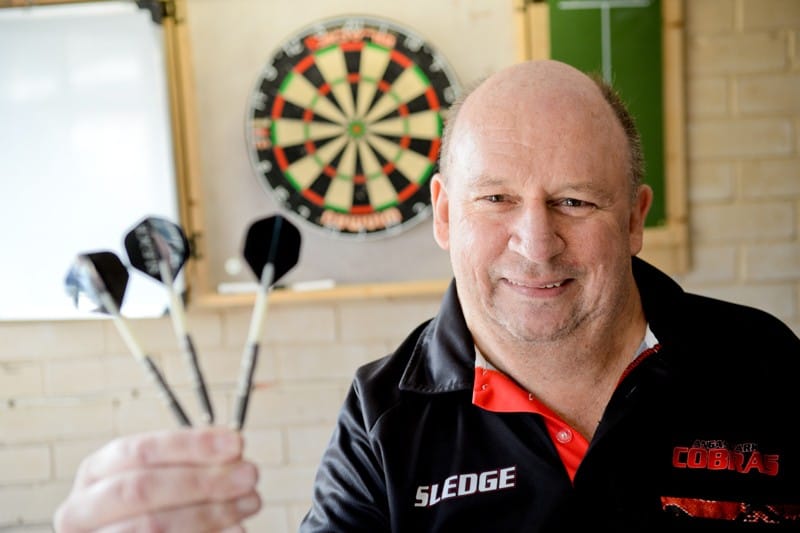 Dave stays on target