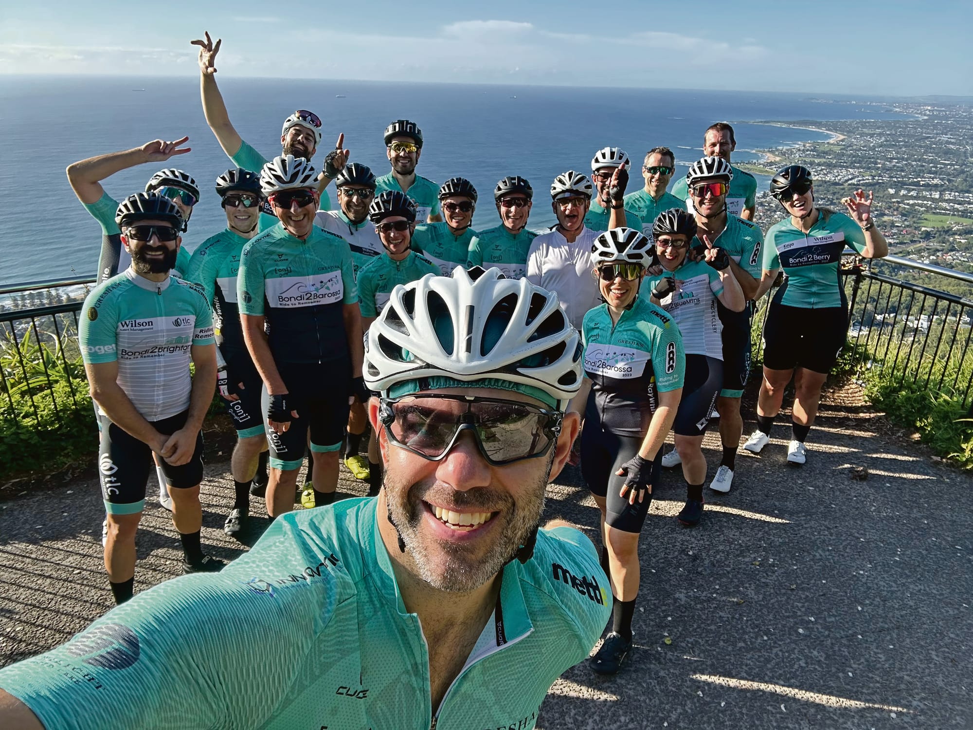 Barossa finish line for charity ride