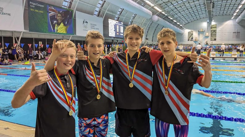 Barossa Swimming Club laps up the medals