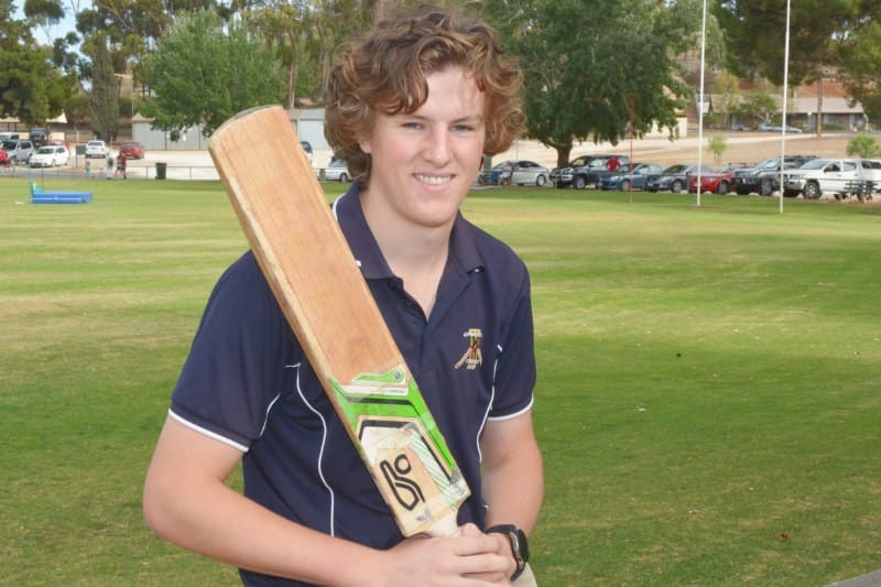 Angaston's big cricket hitter