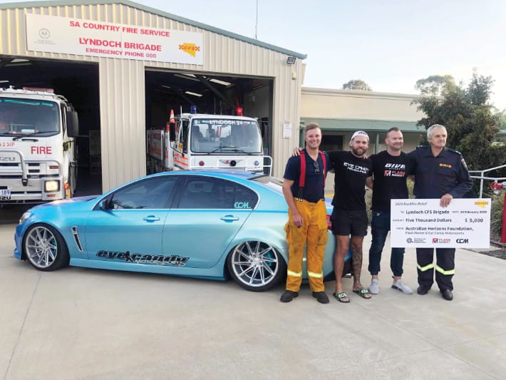 Lyndoch CFS volunteer’s lucky break