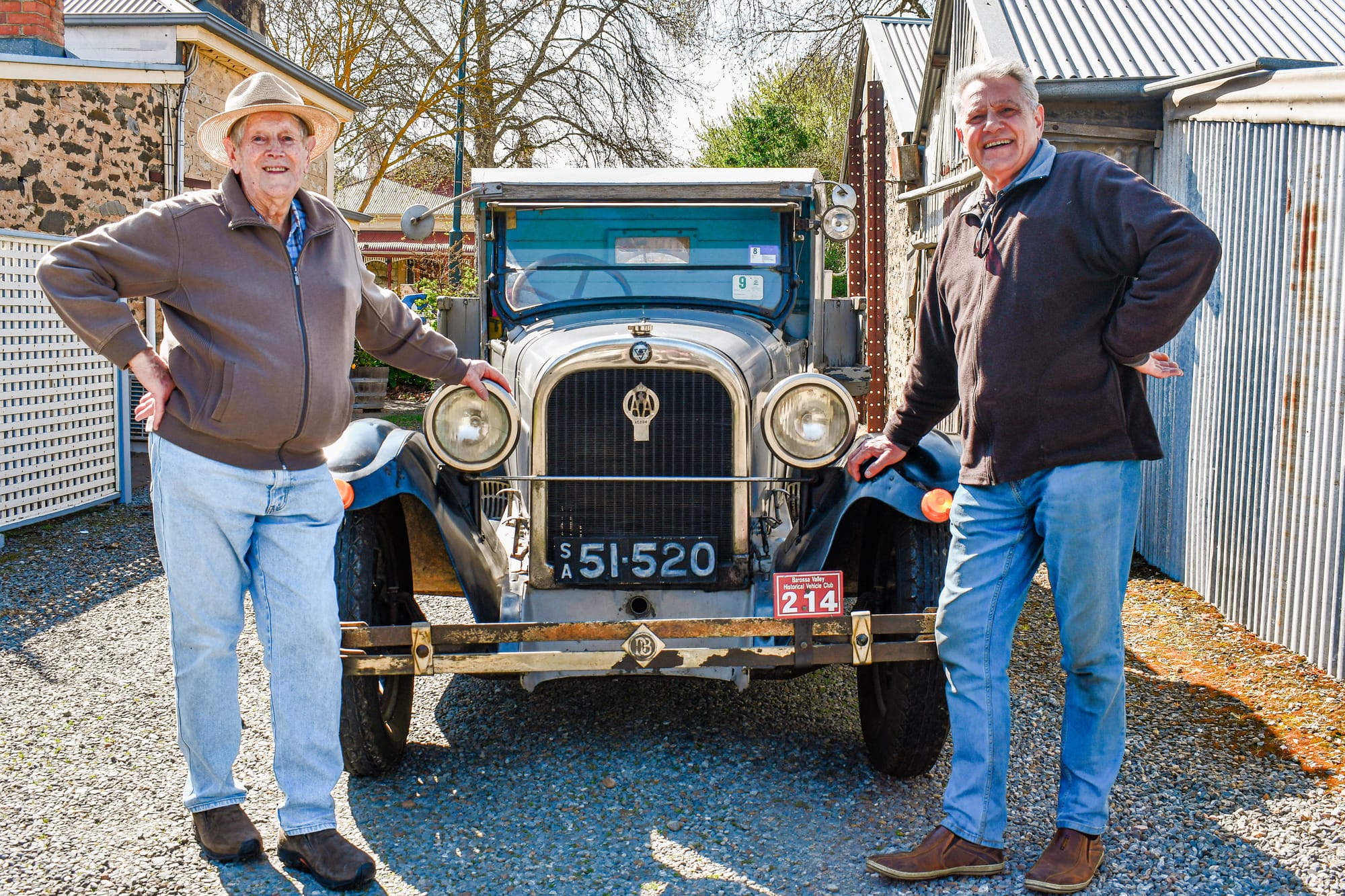 Angaston's Turners' van reaches a century