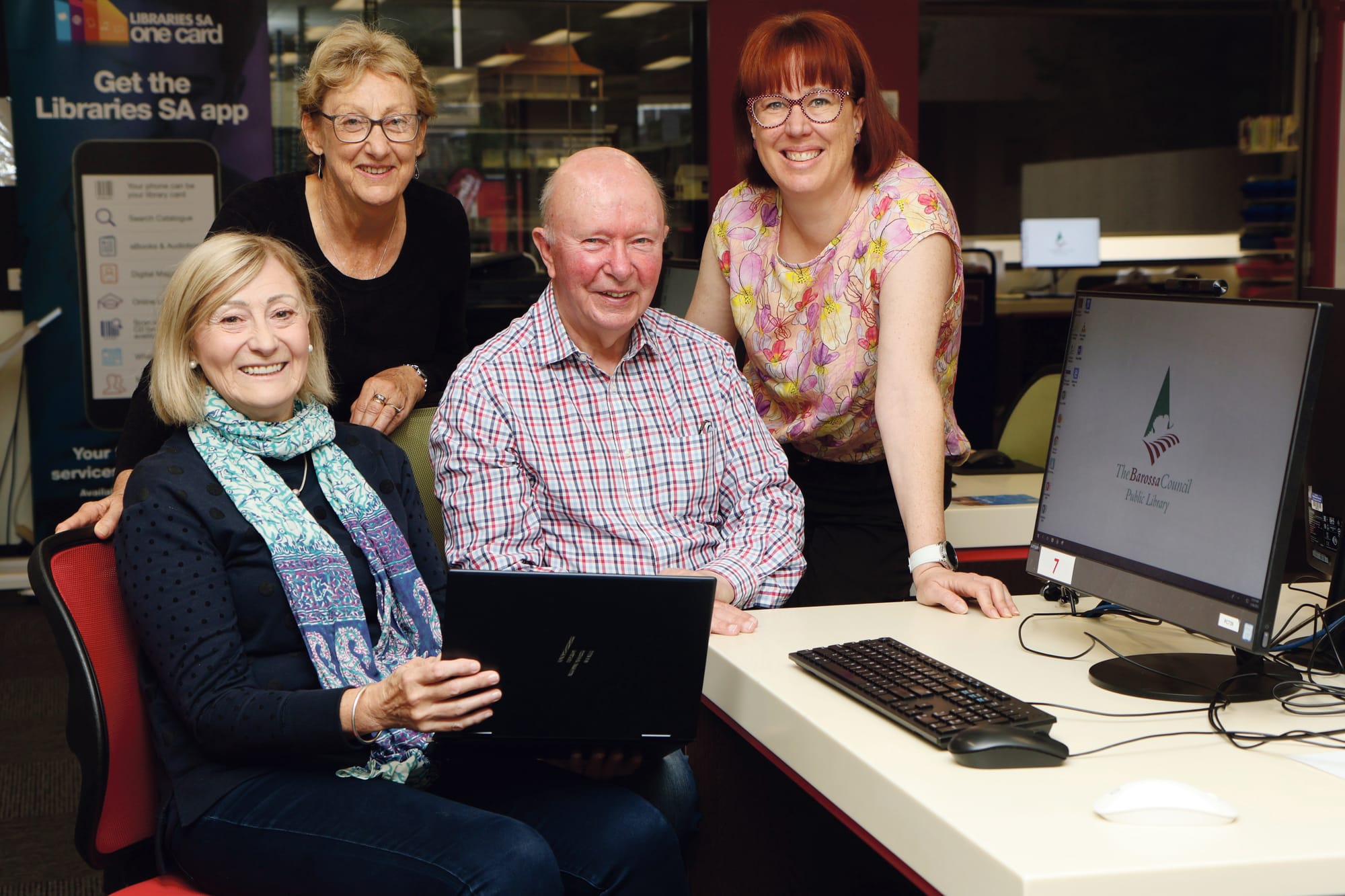 Talking tech at the library