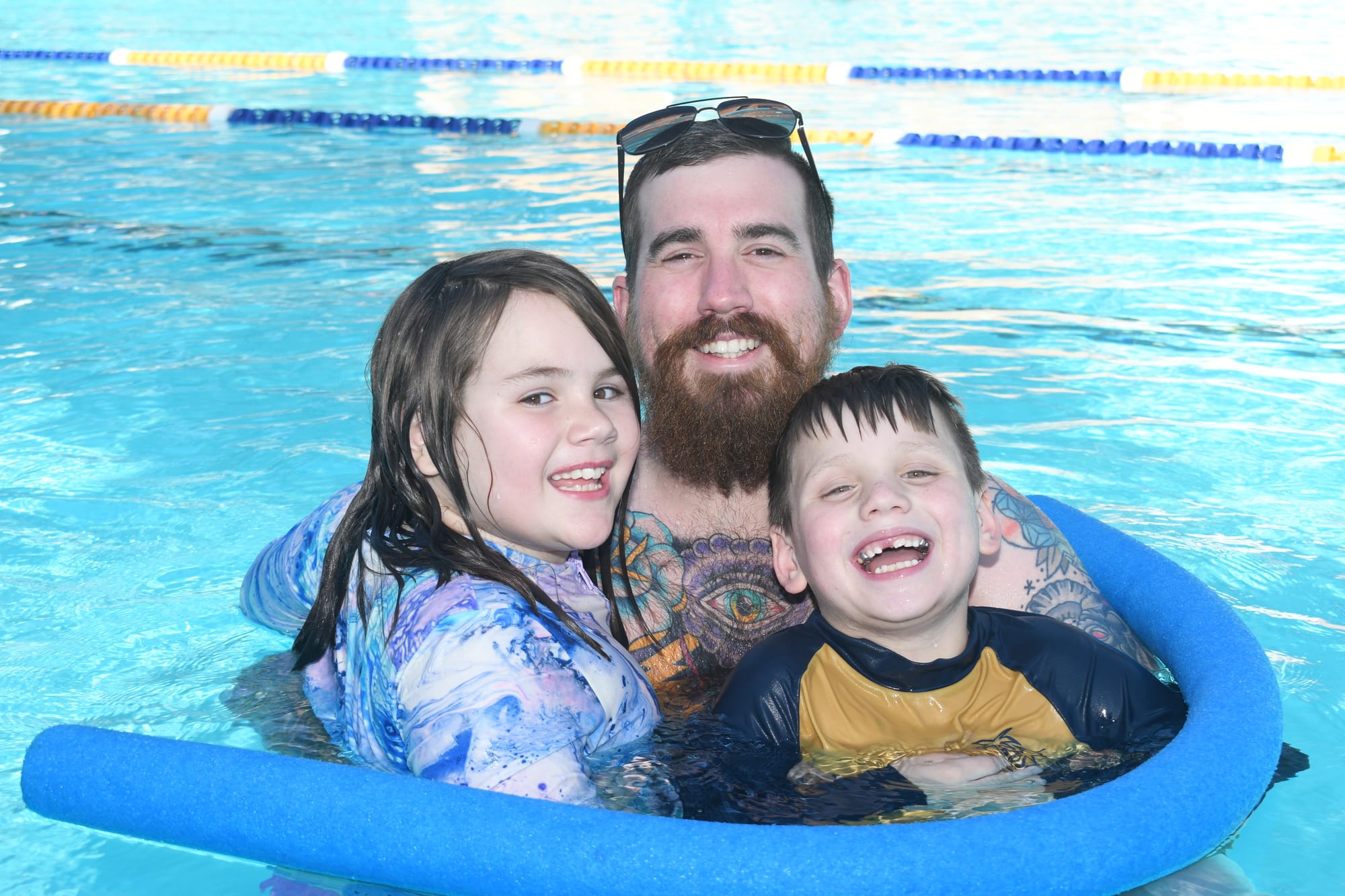 Timely splash as temp rises