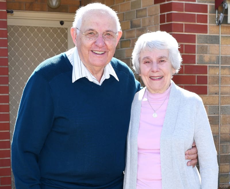 A time of great excitement for Geoff and Helen