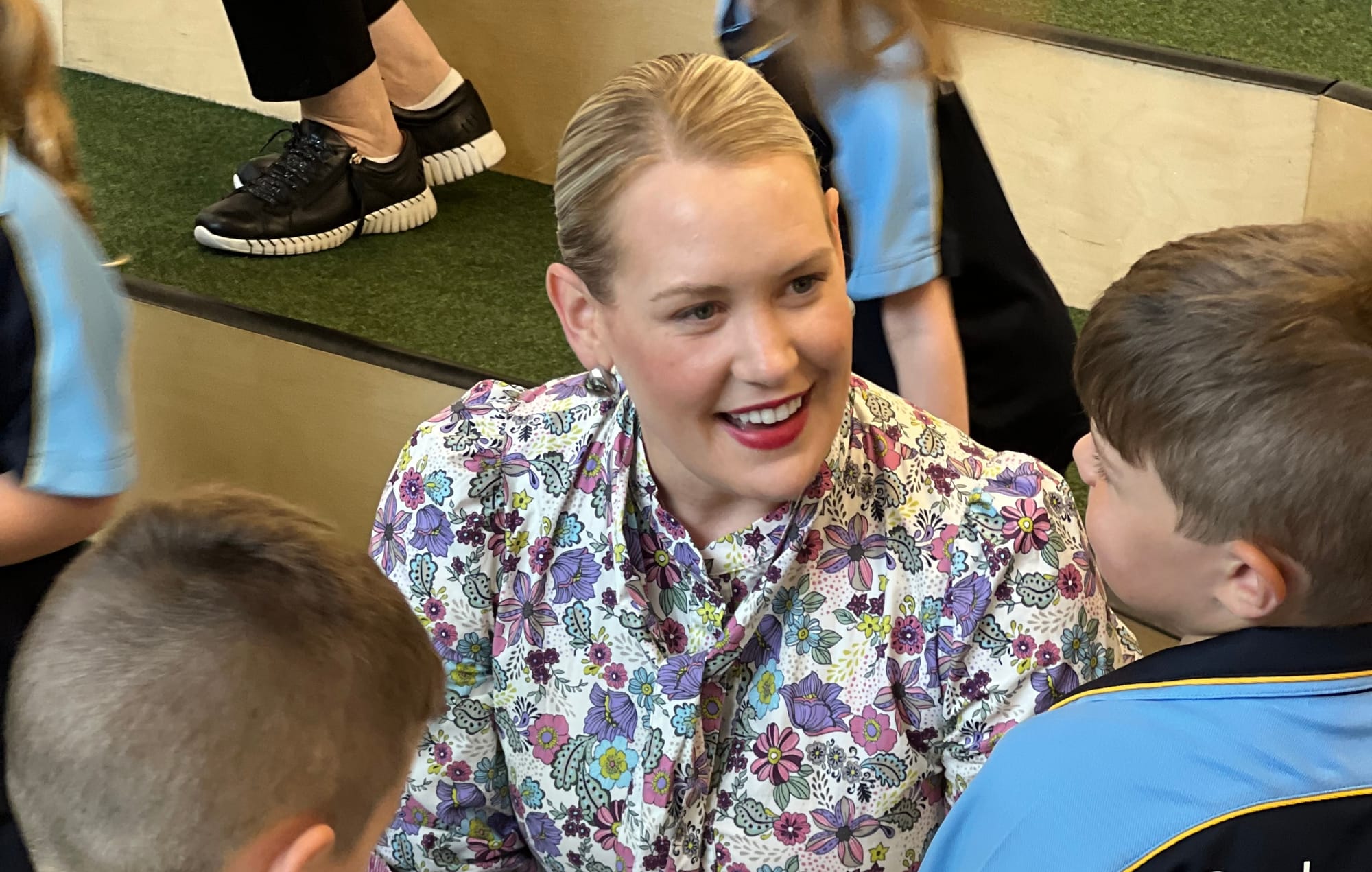 Ashton meets region's littlest learners