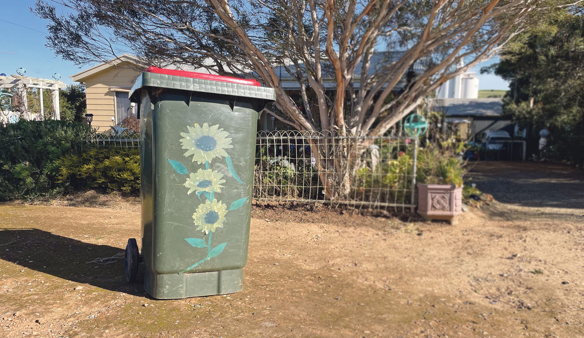 Bins looking wheelie good
