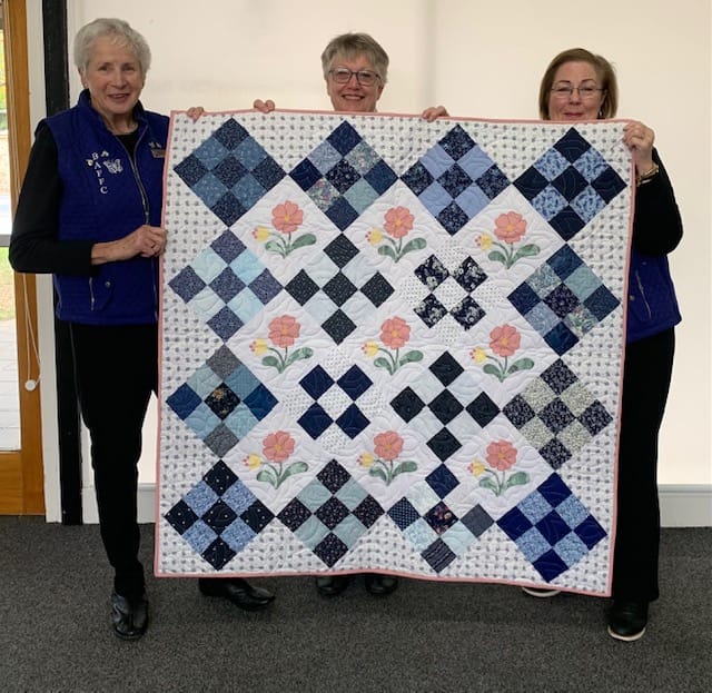 Vine Patch Quilters give comfort