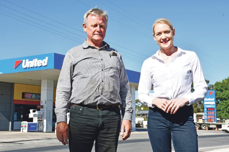 A sign in the right direction