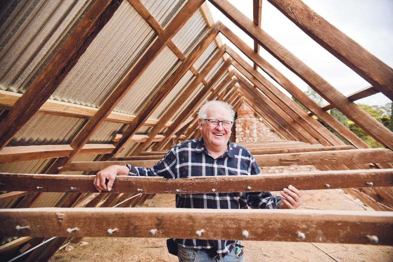 Re-roofing history