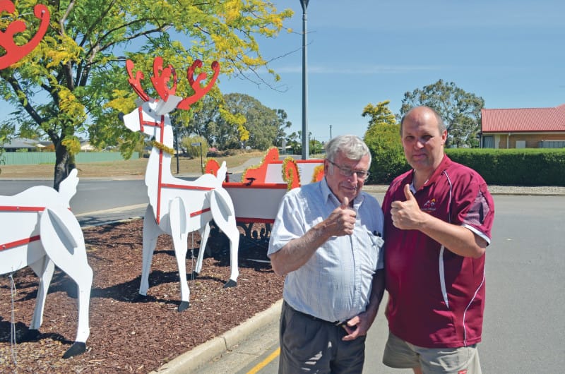 Handcrafted reindeers land at Barossa Village