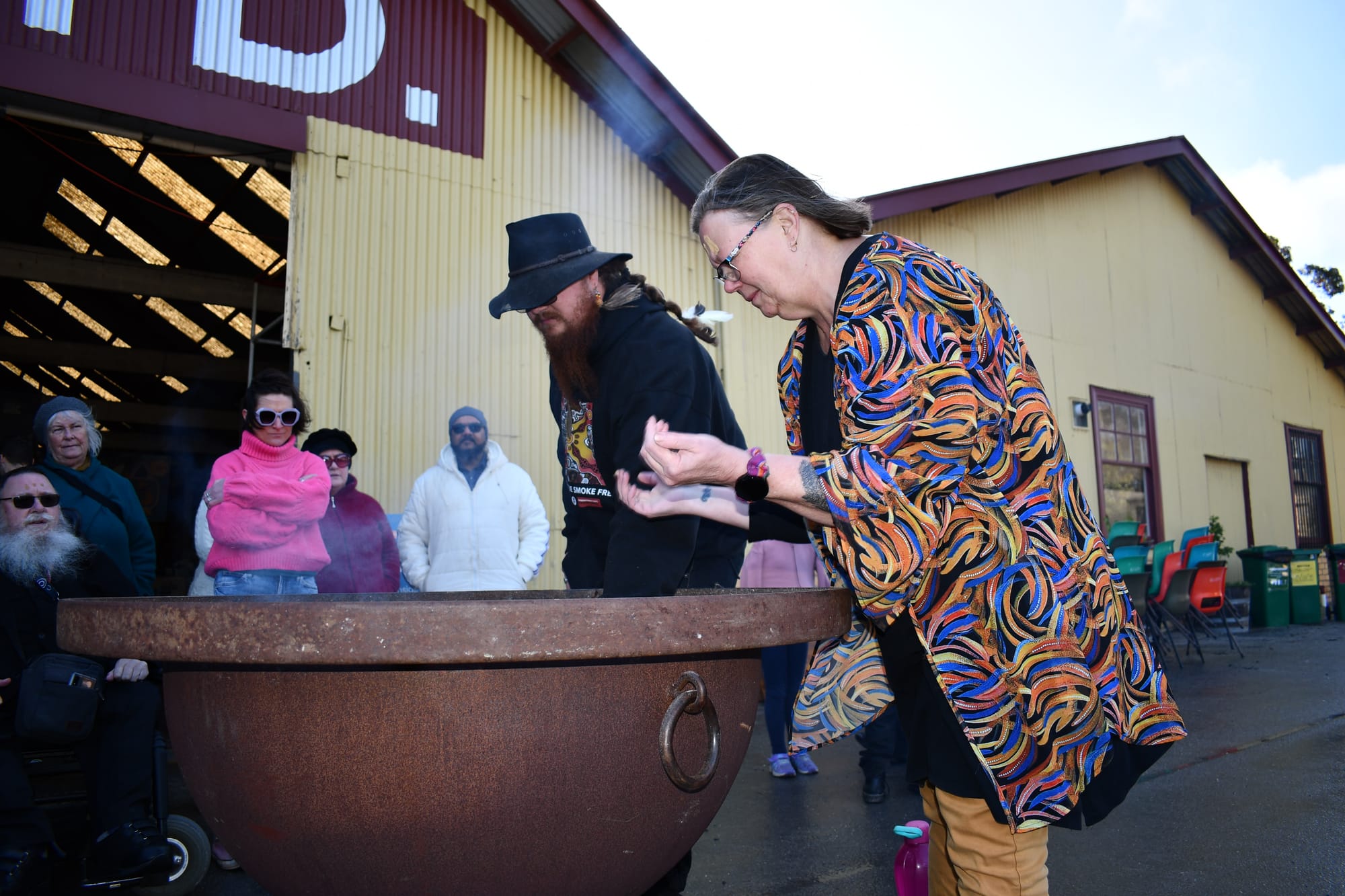 Reverent NAIDOC week gathering held at Barossa Farmers’ Market