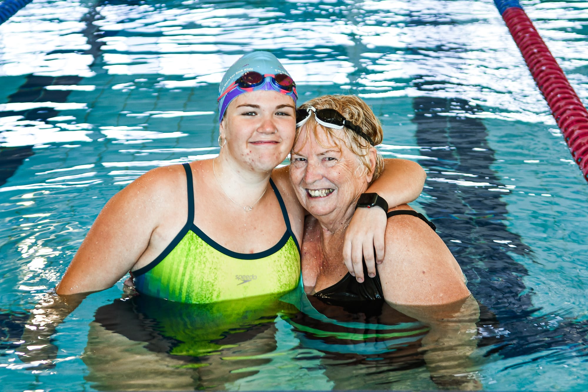 Swimming supernovas