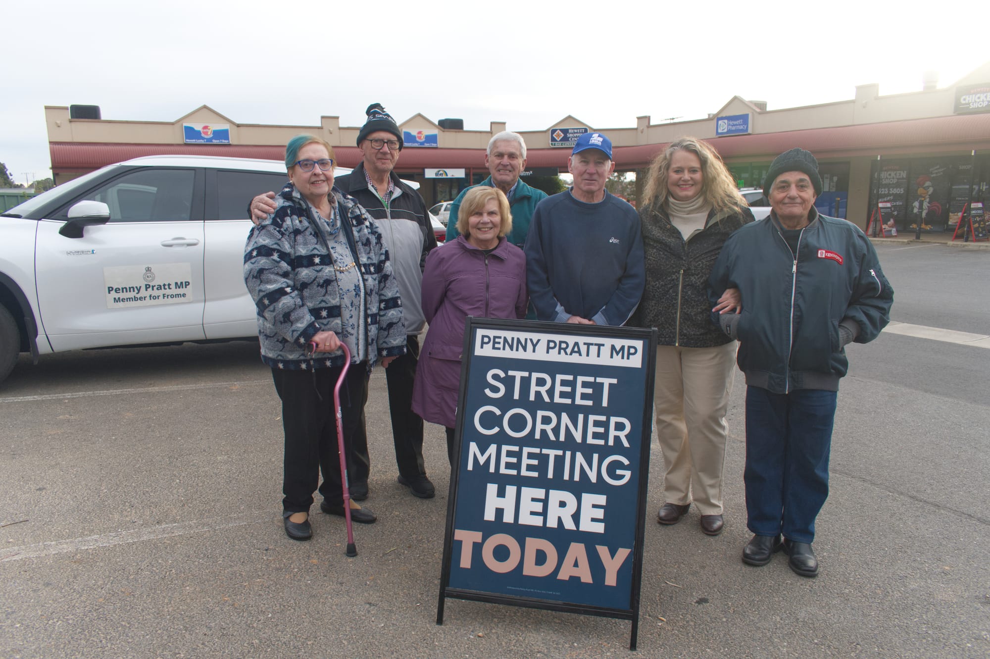 Concordia and public transport among key issues for Hewett residents