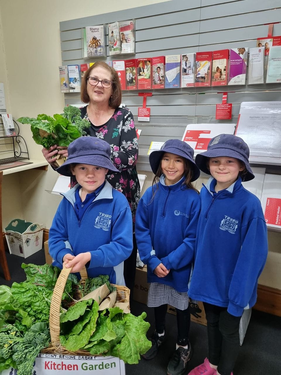 Truro Primary shares the harvest