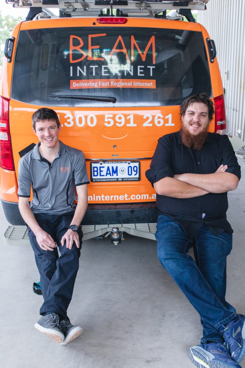 Just a couple of tech guys