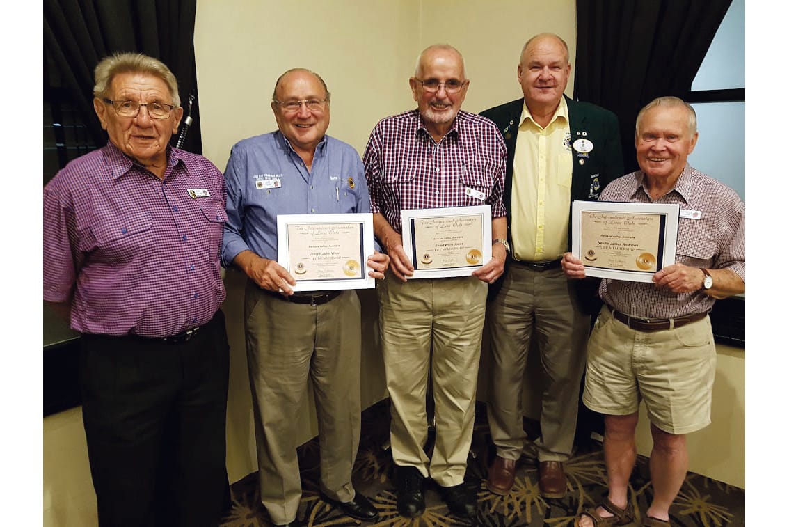Lions Club Life Members