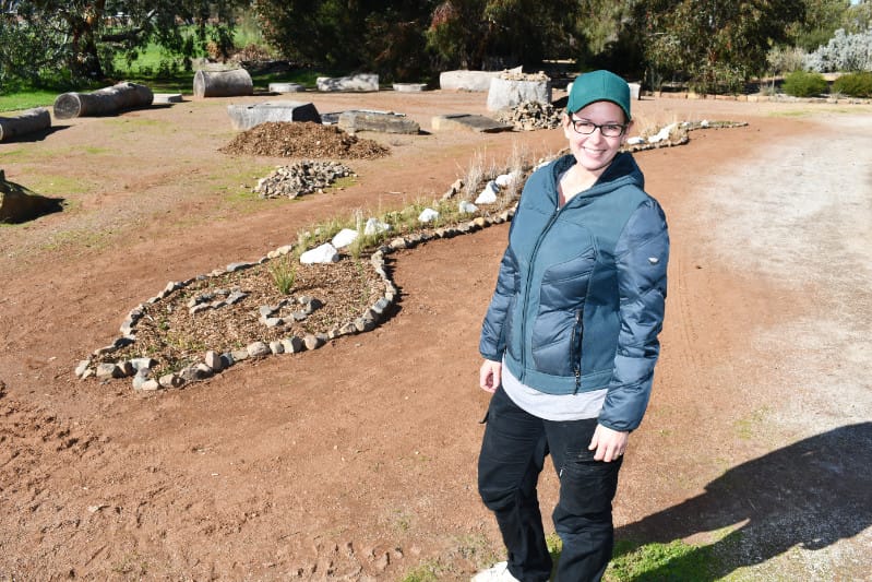Garden bed in recognition of Reconciliation Week