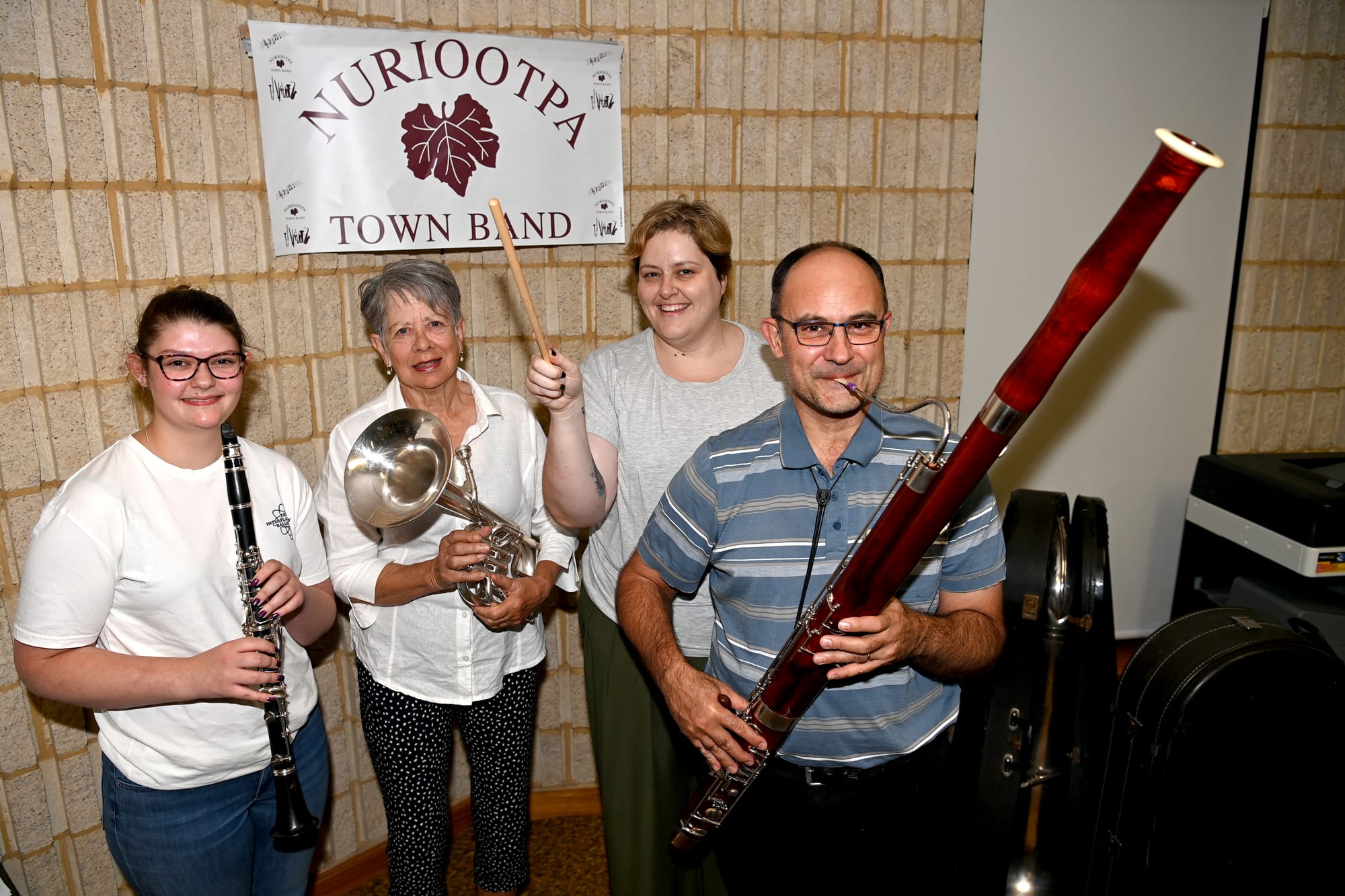 Nuriootpa Town Band seeks drummer
