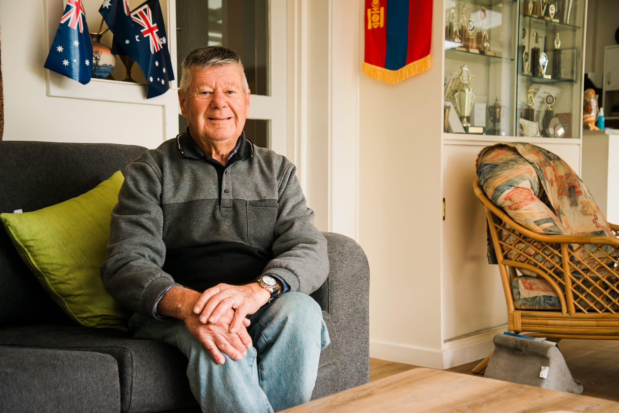 A lifetime of service recognised for Leslie