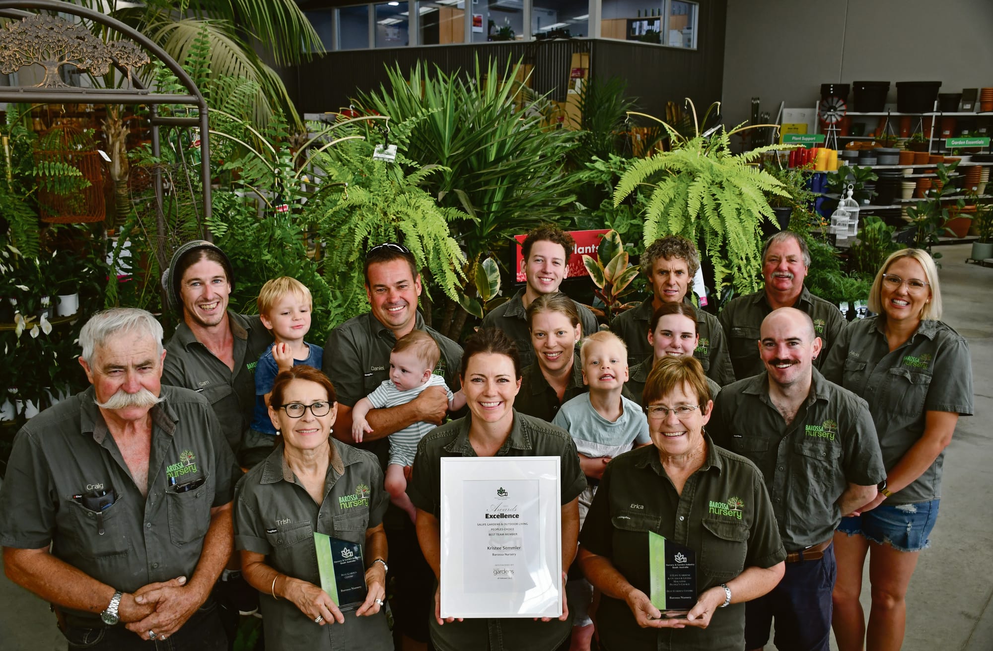 Local nursery celebrates state award