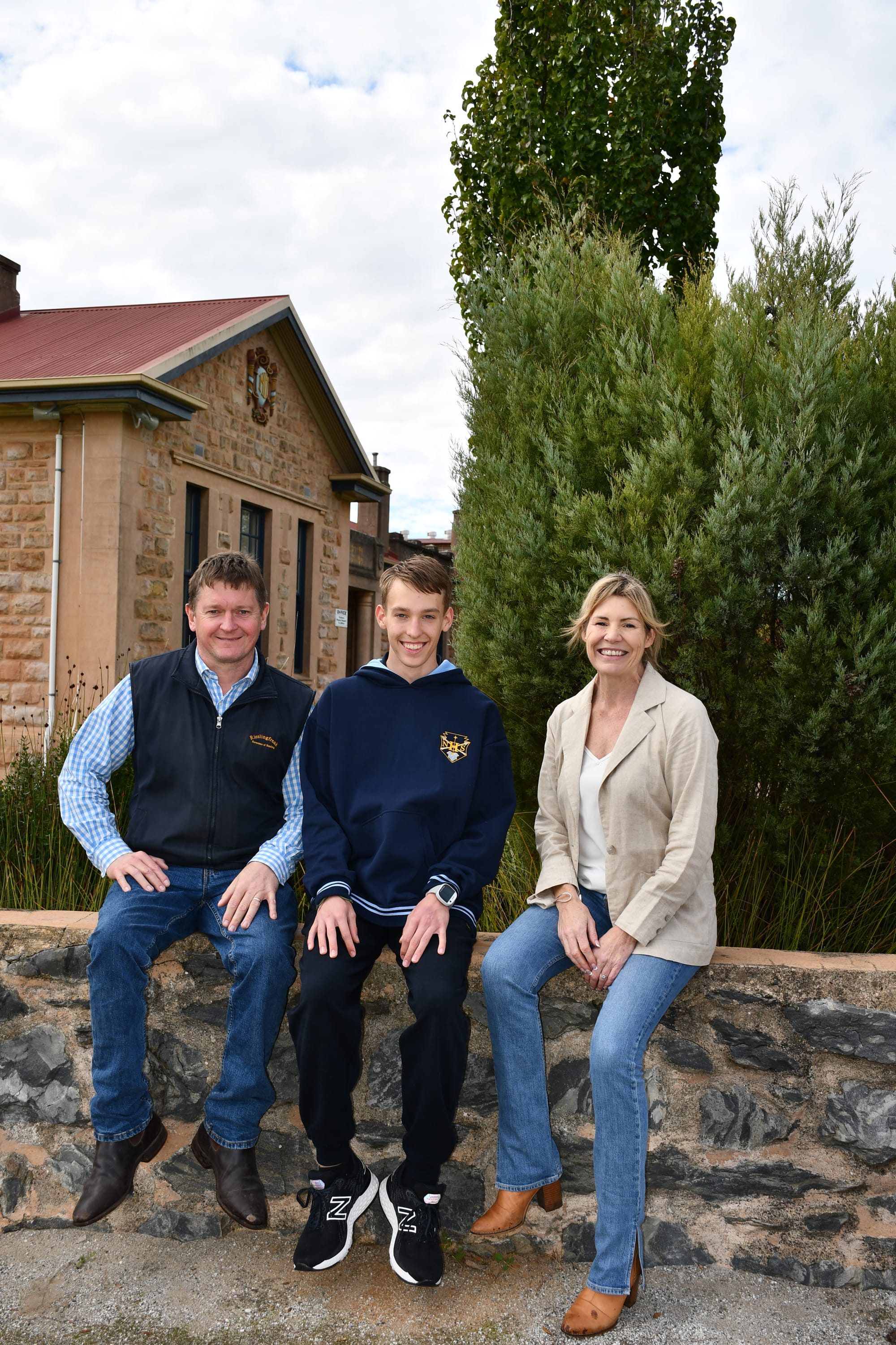 Blake Kicking Goals with scholarship win