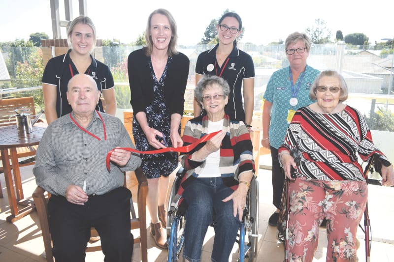 Waratah balcony opens for TLH residents