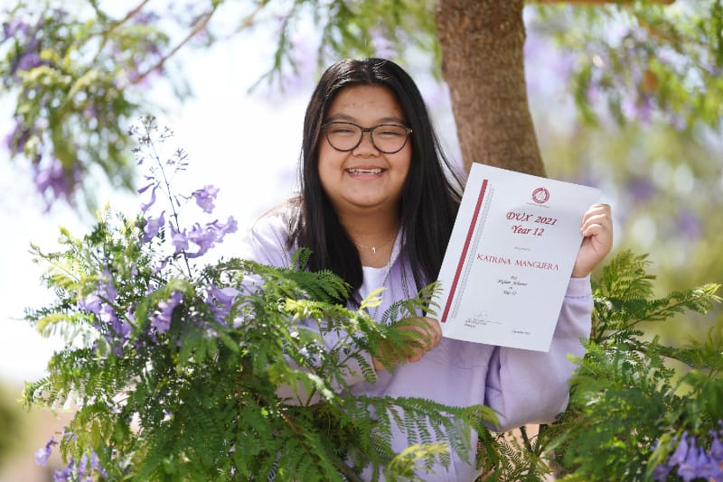 Katrina is our top student