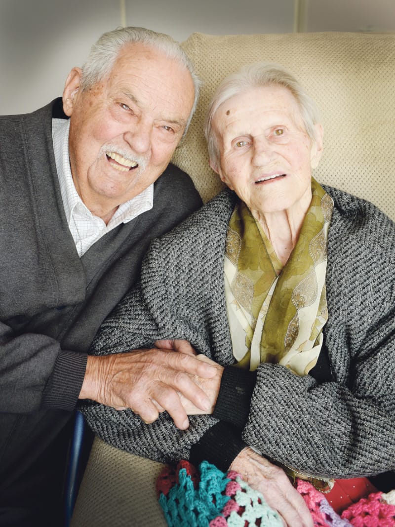 Love is the secret to a long and happy life