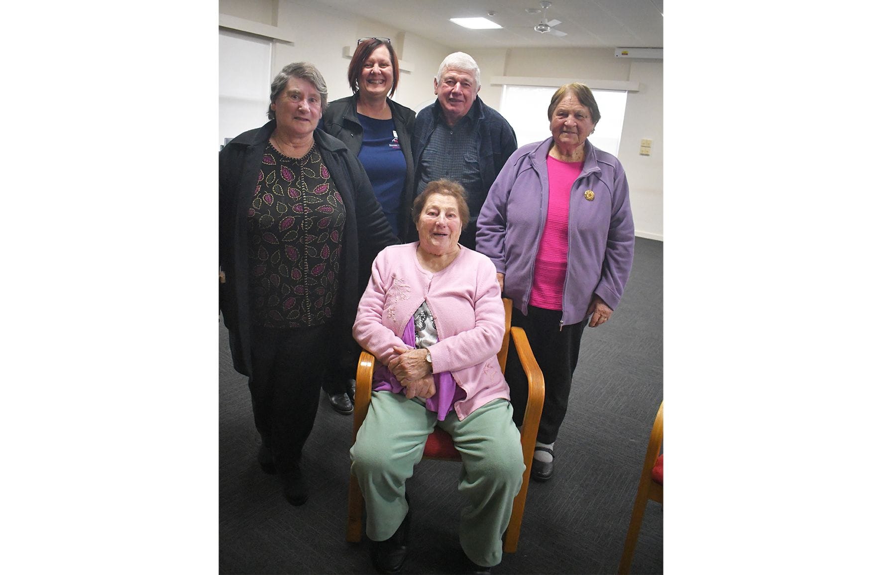 Food, fun and games for wellbeing group