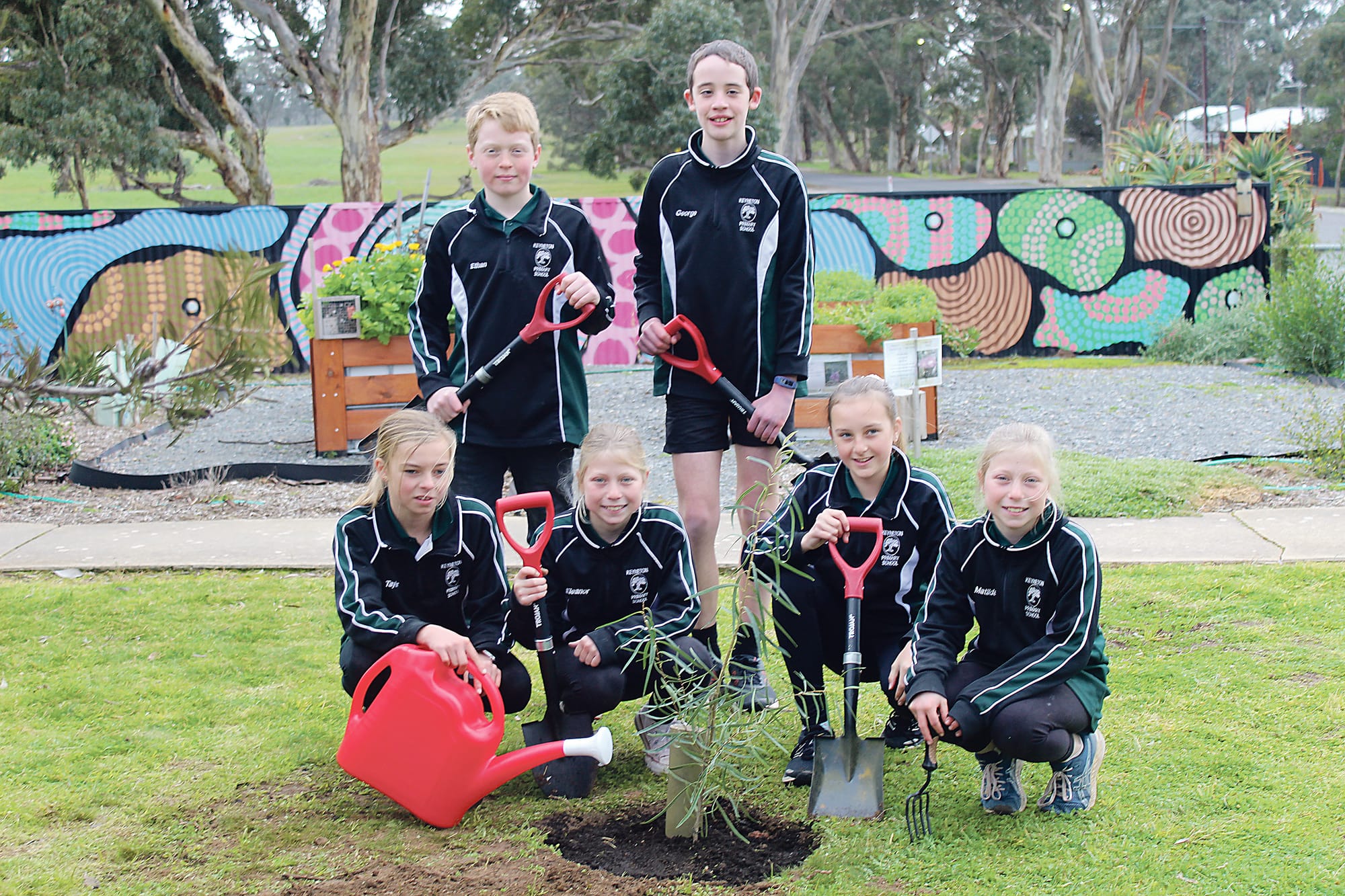 Keyneton Primary School celebrate National Tree Day