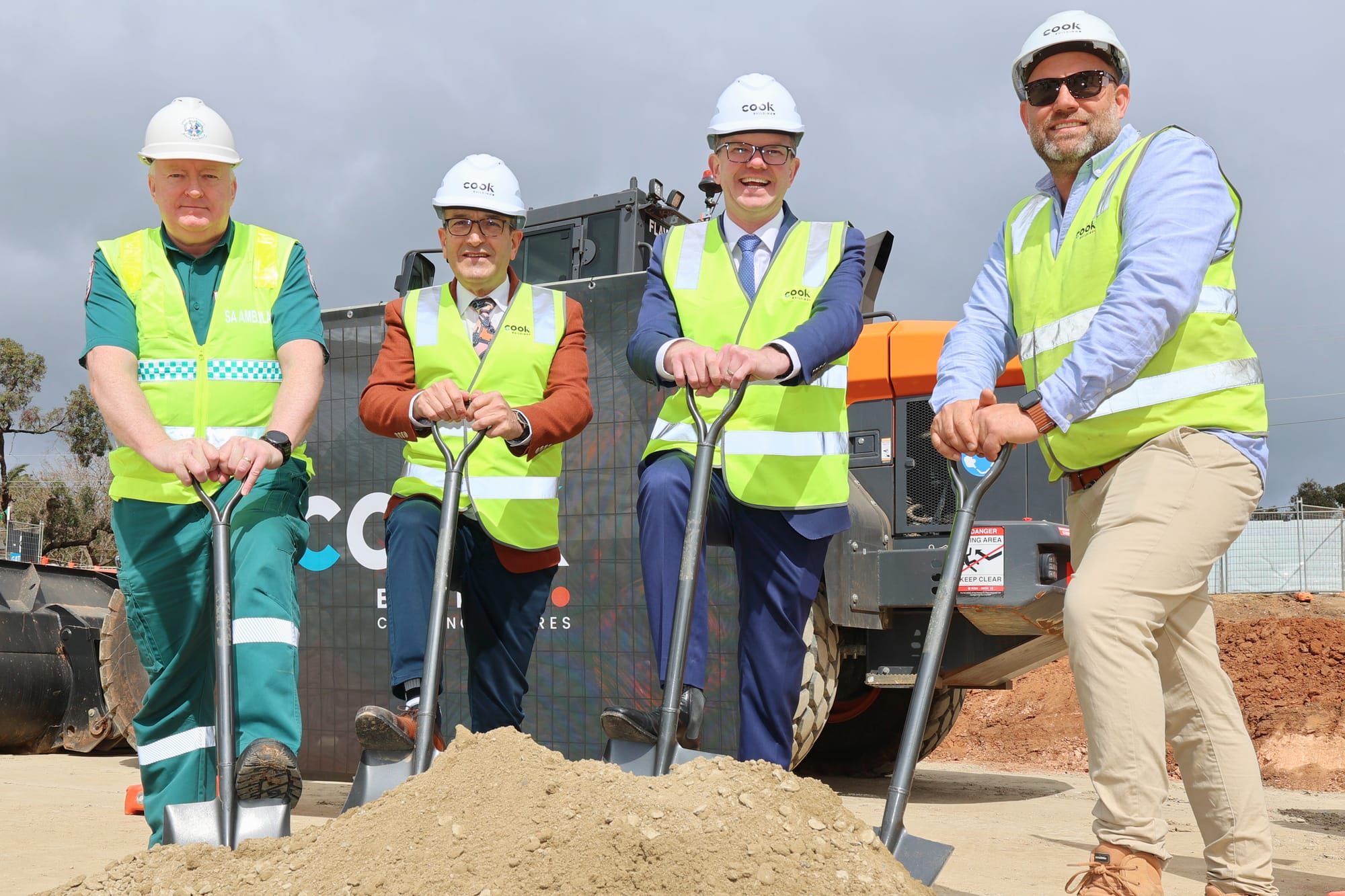 Work underway on $8m ambulance station