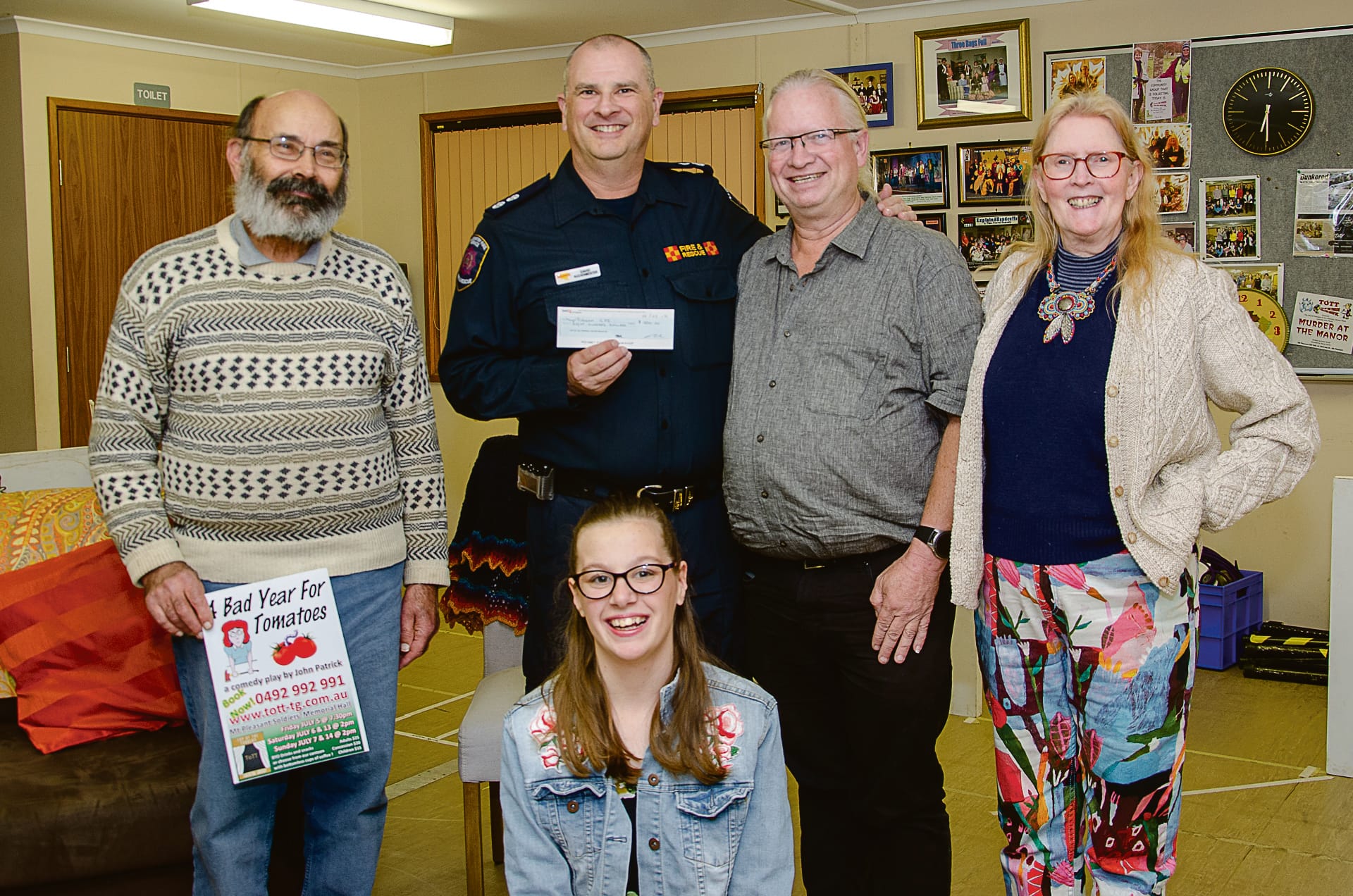 Theatre group fundraises for CFS