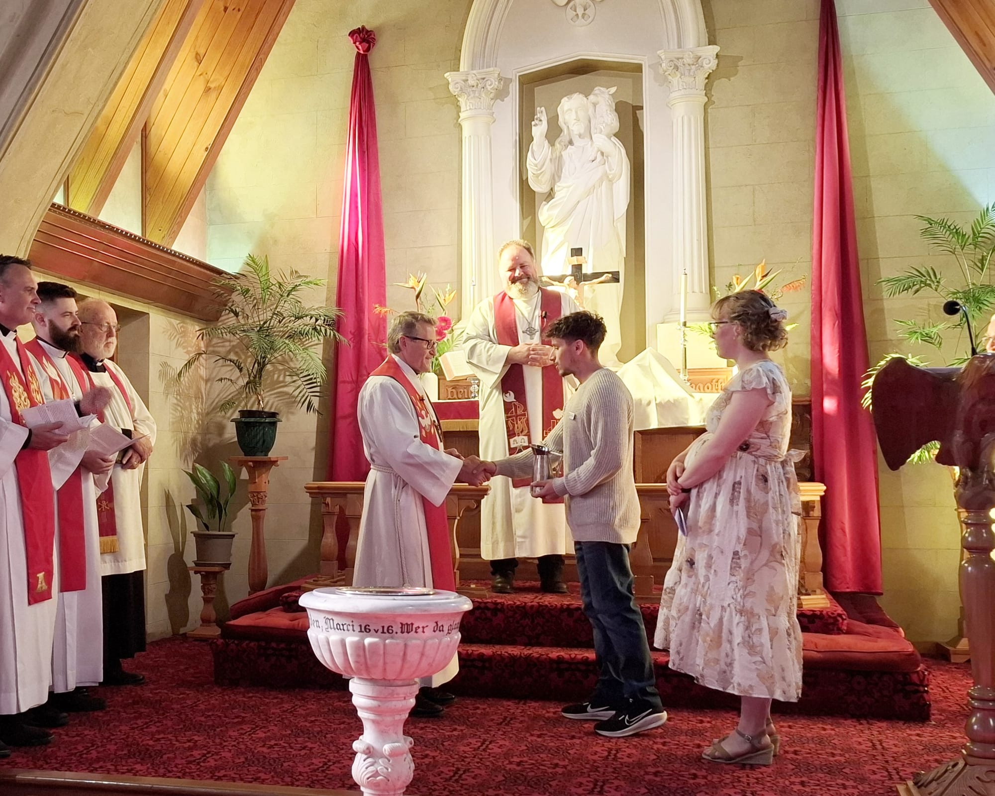 Pastor Paul Kerber installed at Barossa Lutheran Mission