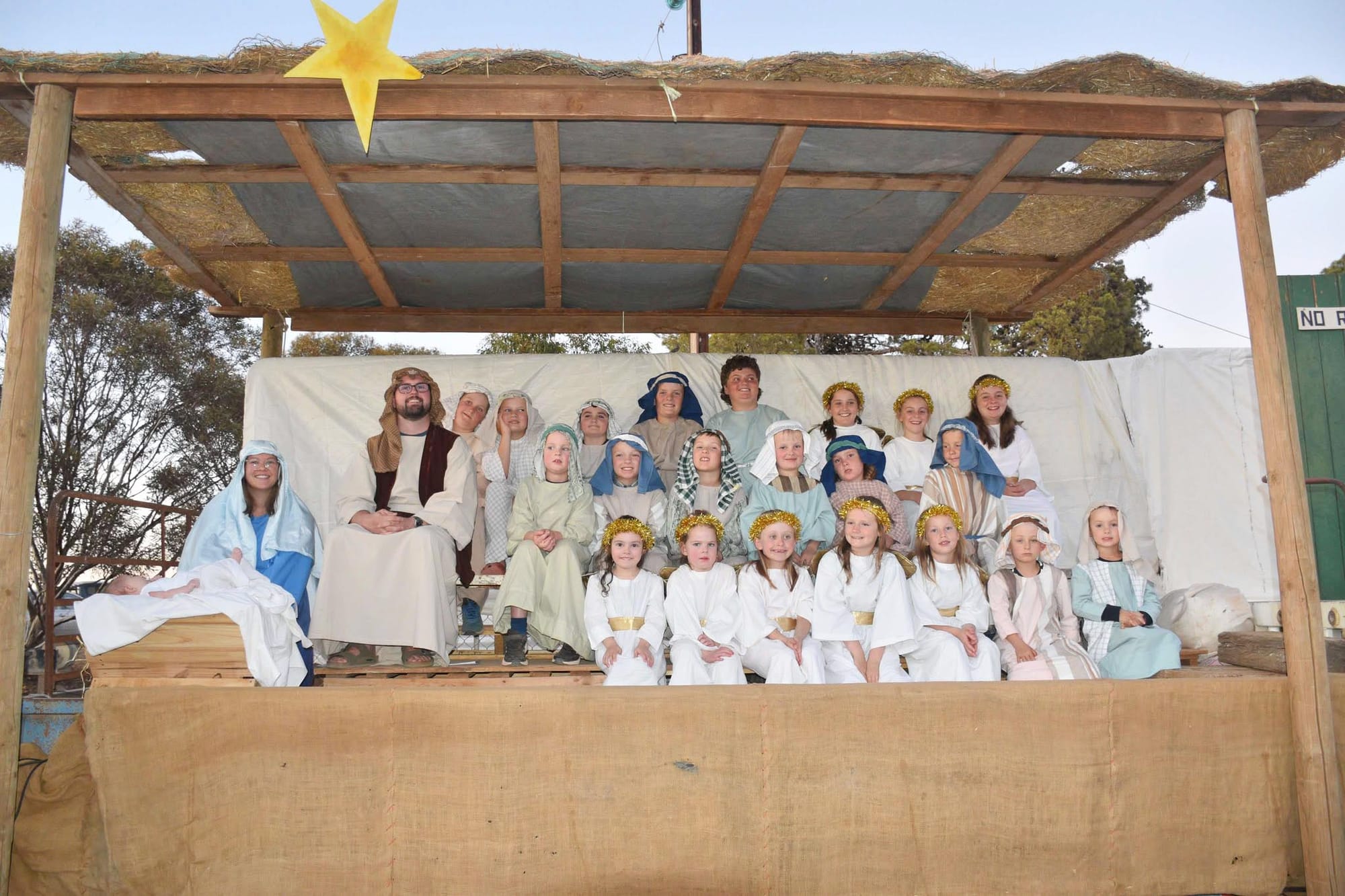 Peep Hill - Neales Flat Lutheran Churches and communities Christmas Eve service, 2024