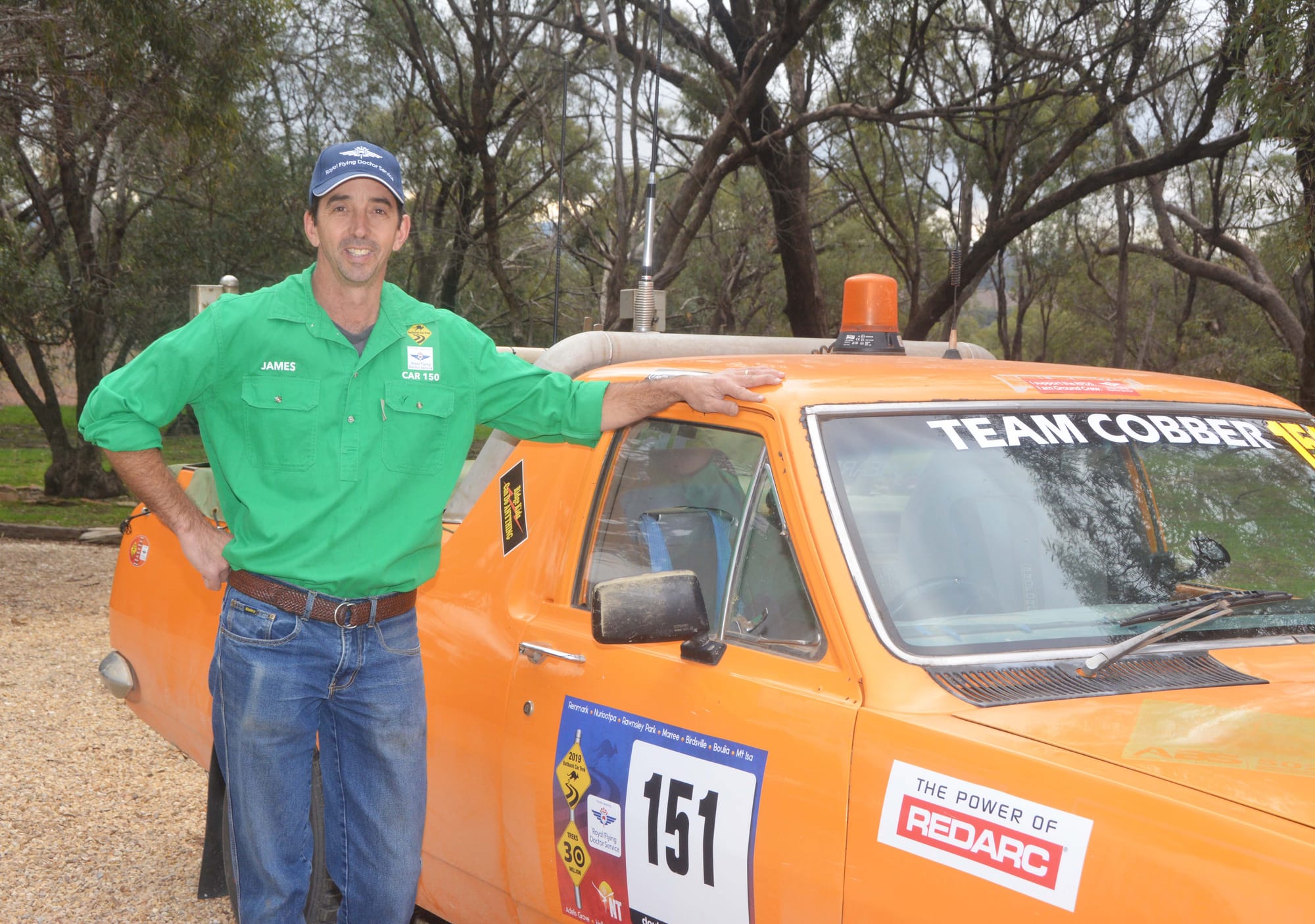 Outback car trek challenge